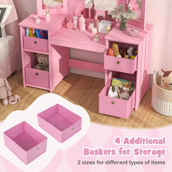 kids vanity makeup table 5