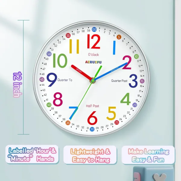 kids wall clock 5