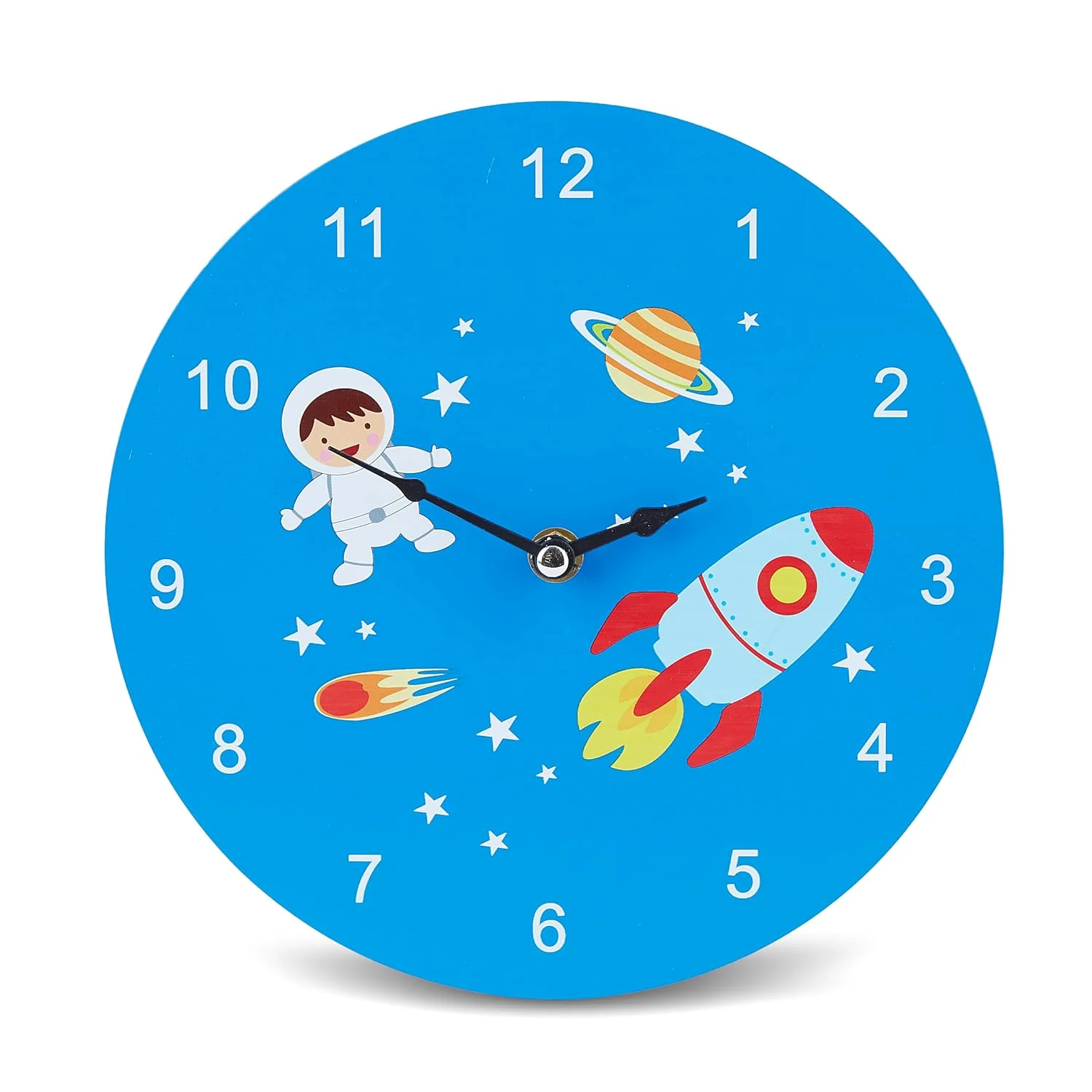 kids wall clock space 1