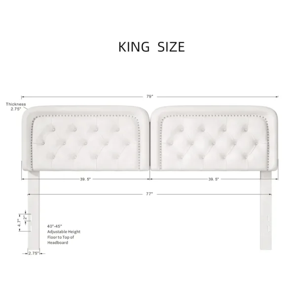 king headboard tufted 2