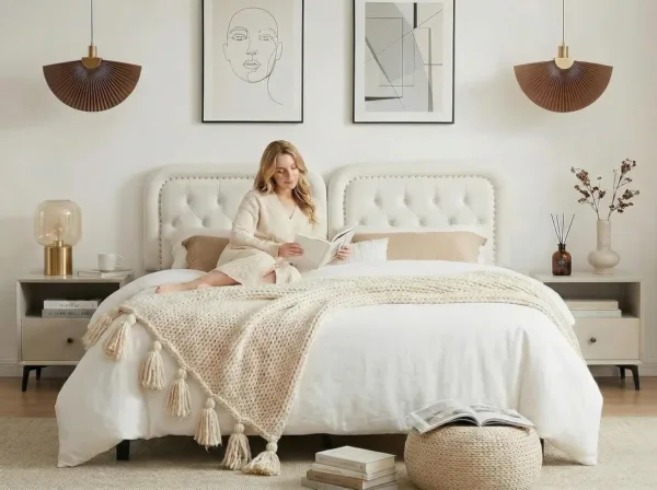 king headboard tufted 3