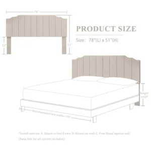 king headboard wall mounted 2