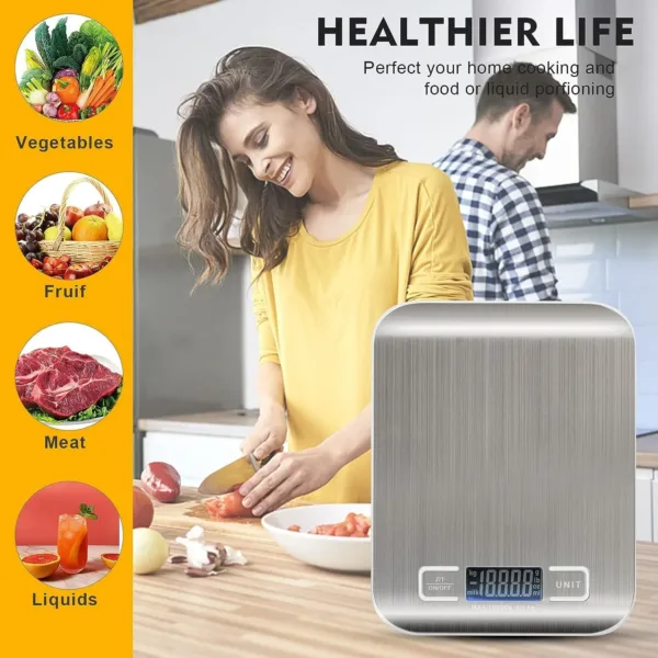 kitchen scale digital food 3