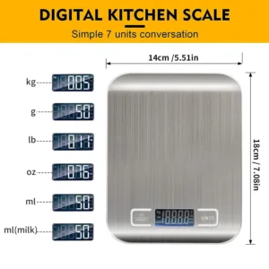 kitchen scale digital food 4