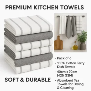 kitchen towels pack 4