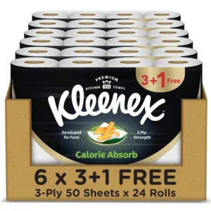 kleenex calorie absorb kitchen 1