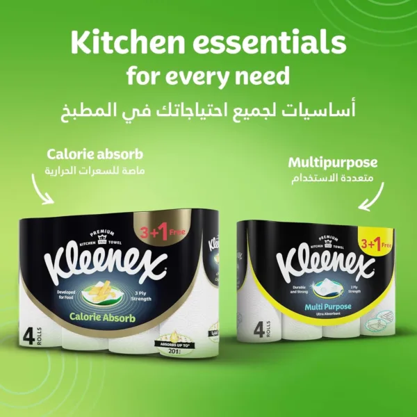 kleenex calorie absorb kitchen 6