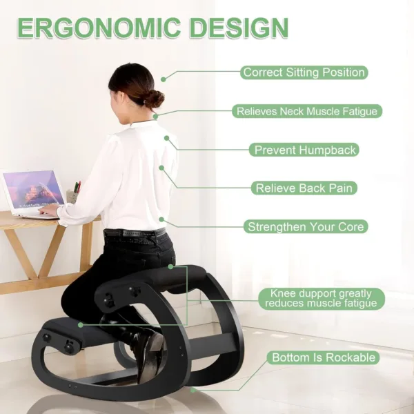 kneeling chair posture 5