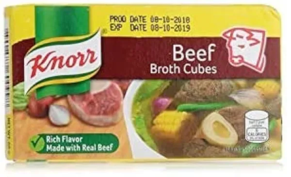 knorr beef broth cubes 1