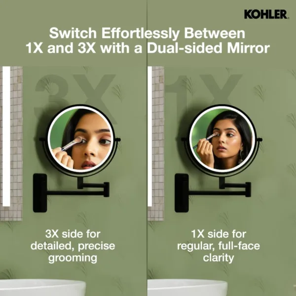 kohler lighted makeup mirror 5