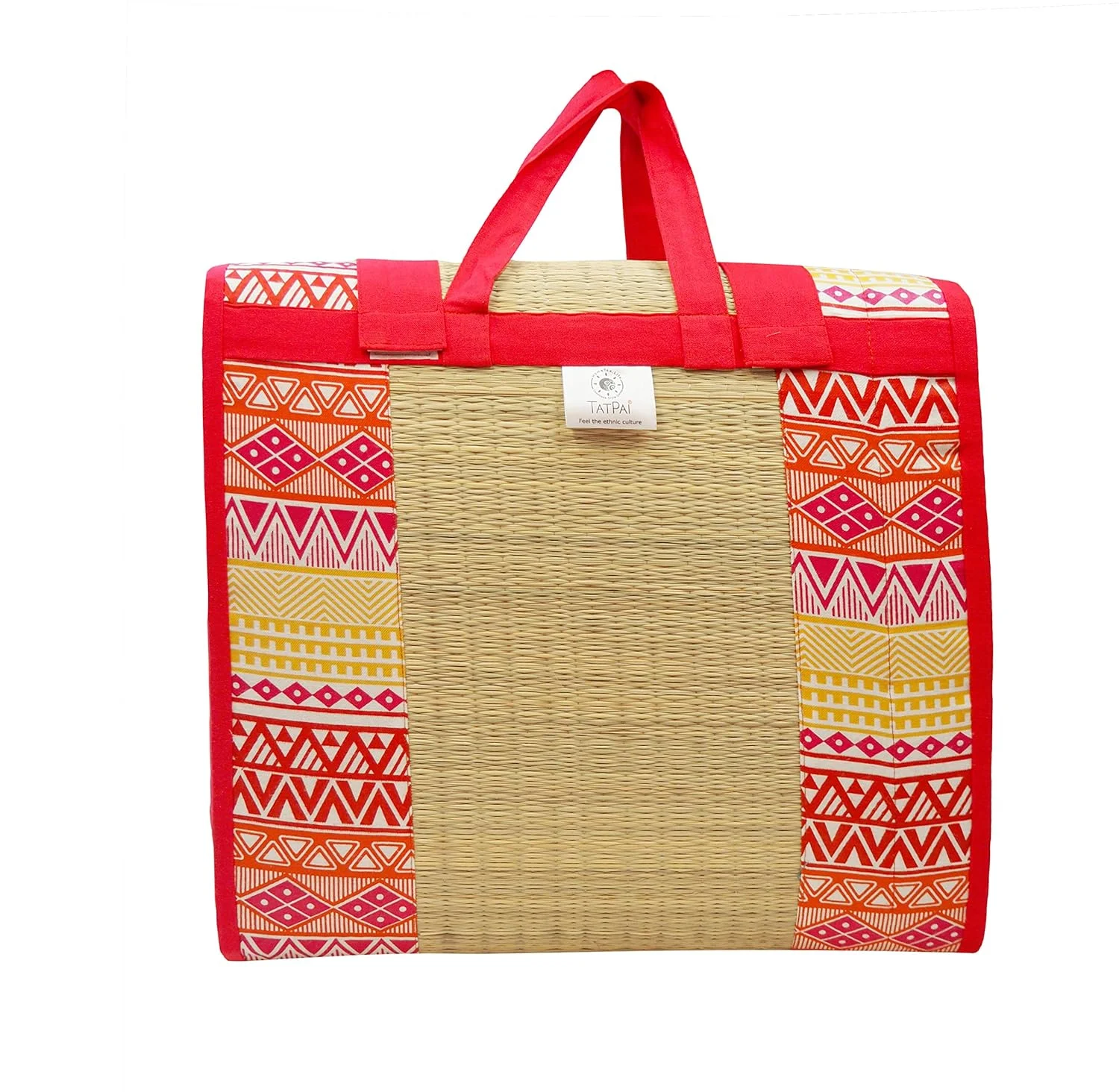 kora grass mat cushion 2