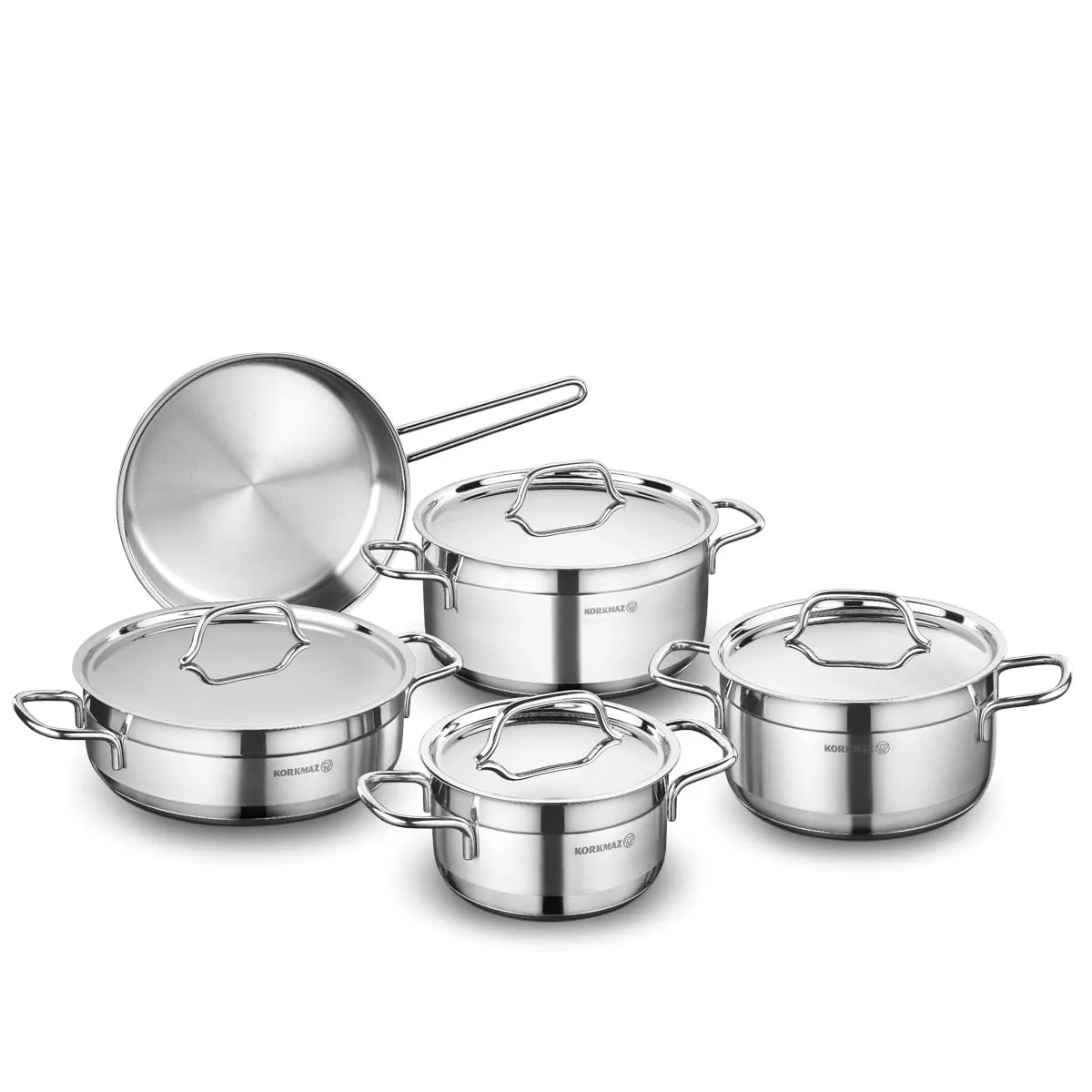 korkmaz alfa cookware set 1