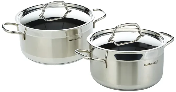 korkmaz alfa cookware set 3