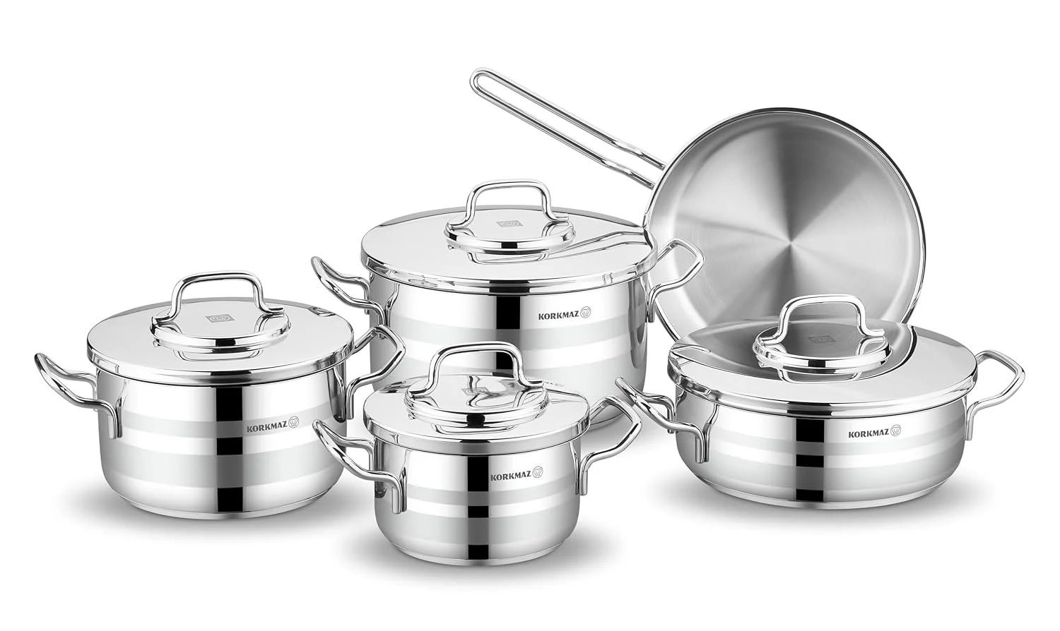 korkmaz astra cookware set 1