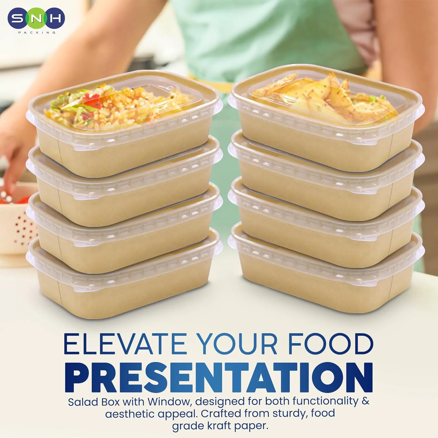 kraft paper containers 4