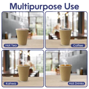 kraft ripple coffee cups 6