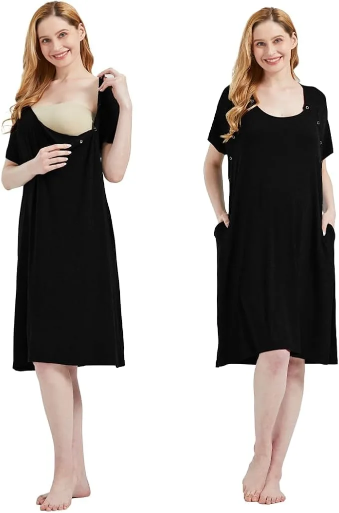 labor delivery nursing gown 1