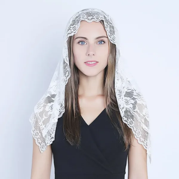 lace mantilla veil 4