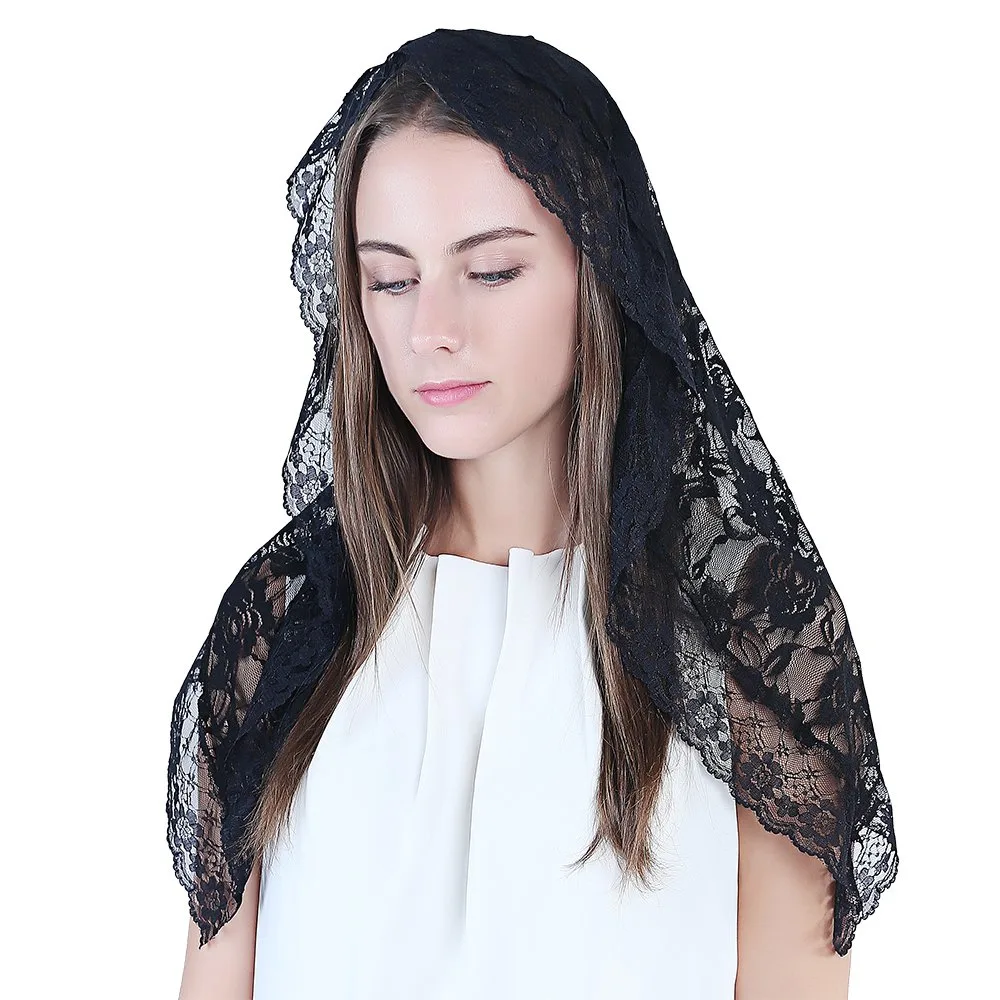 lace mantilla veil 6