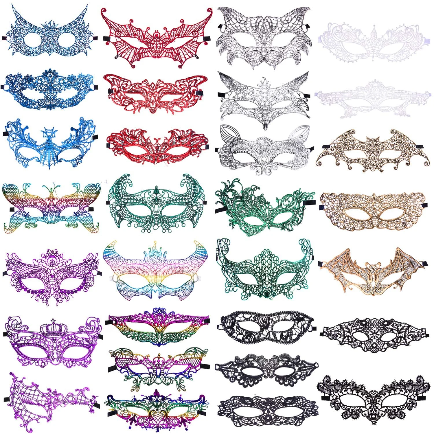 lace masquerade masks 1