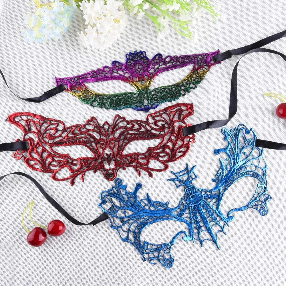 lace masquerade masks 3