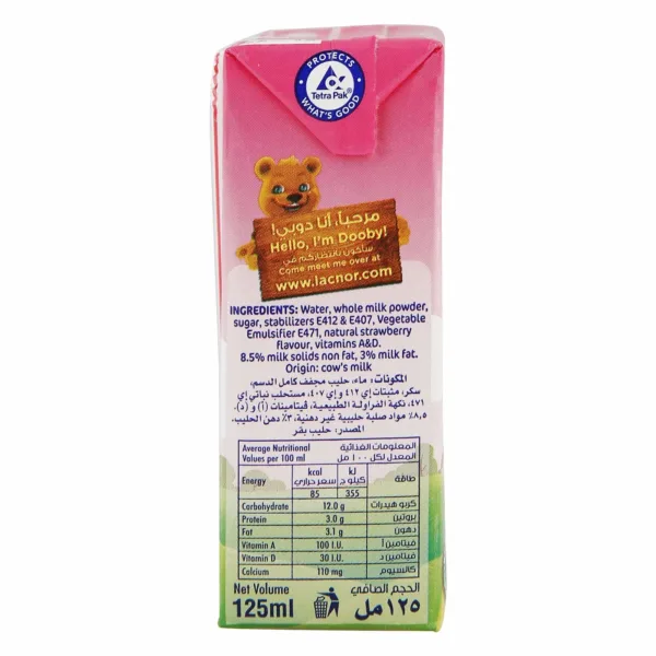 lacnor strawberry milk 2