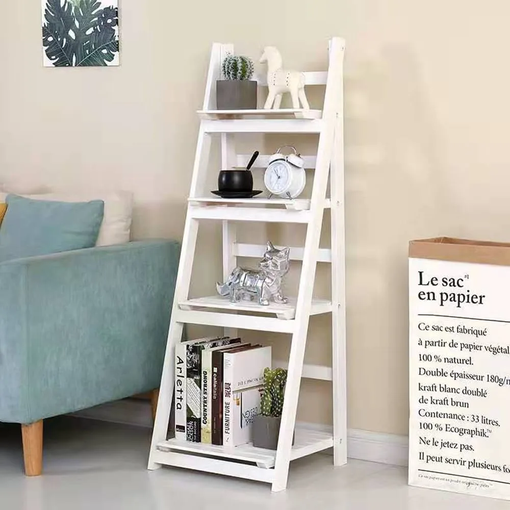 ladder bookshelf foldable 5