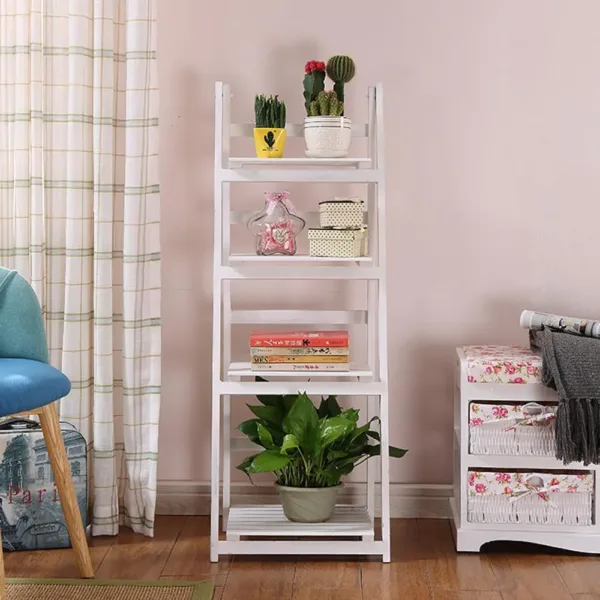 ladder bookshelf foldable 6