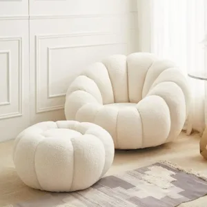 lamb fleece sofa 1