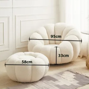 lamb fleece sofa 2