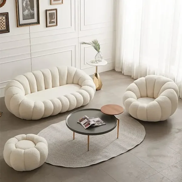 lamb fleece sofa 5
