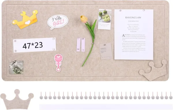 large felt bulletin board 1