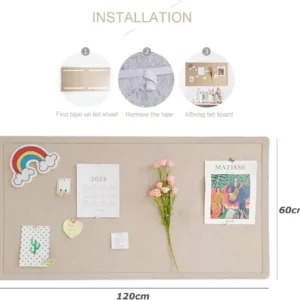 large felt bulletin board 2