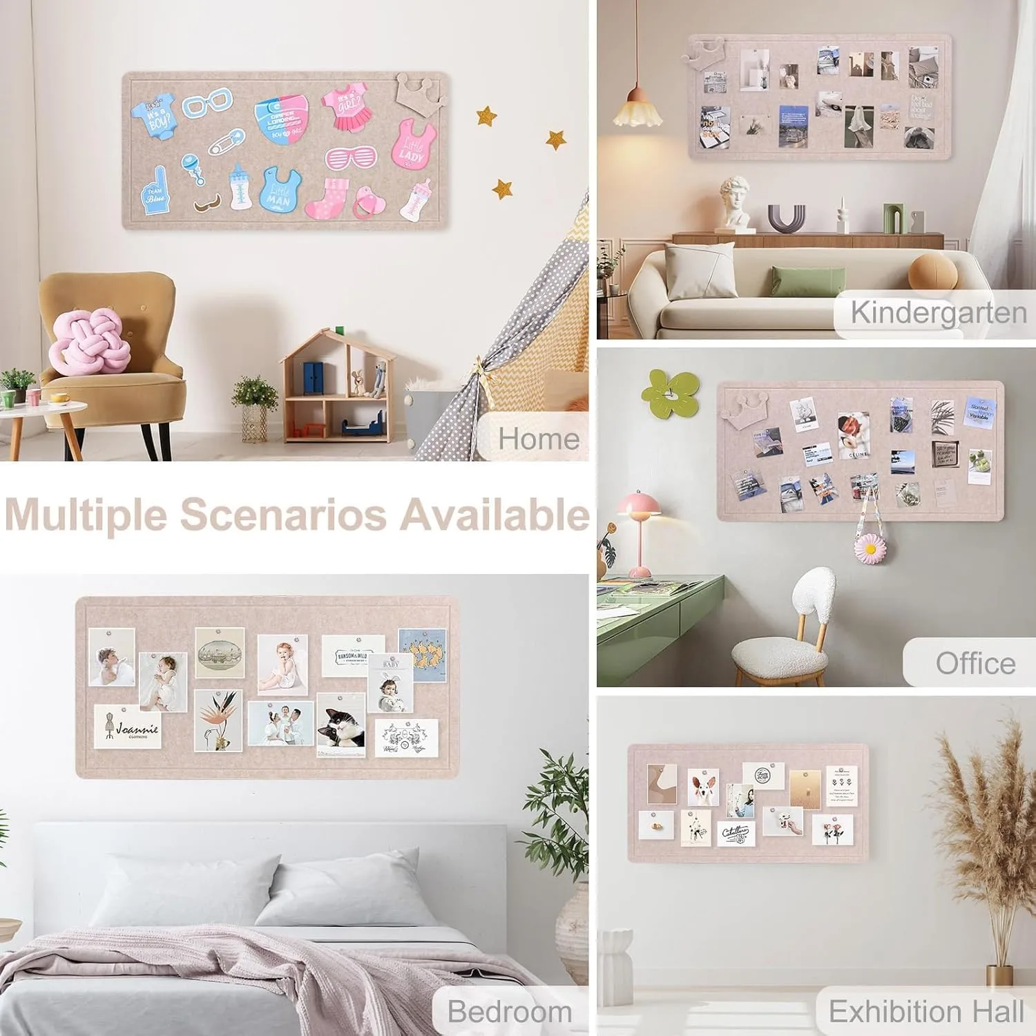 large felt bulletin board 3