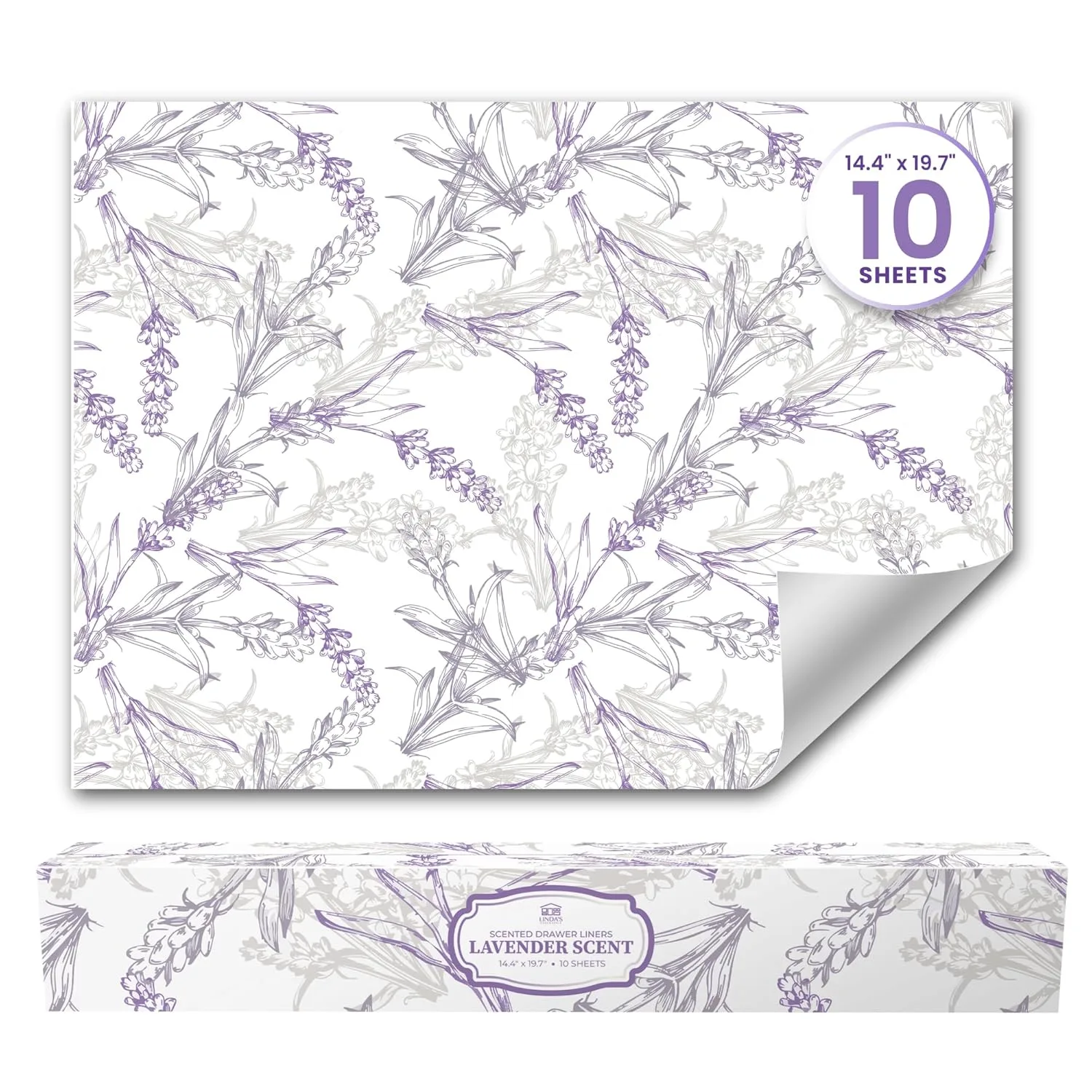 lavender drawer liners 1