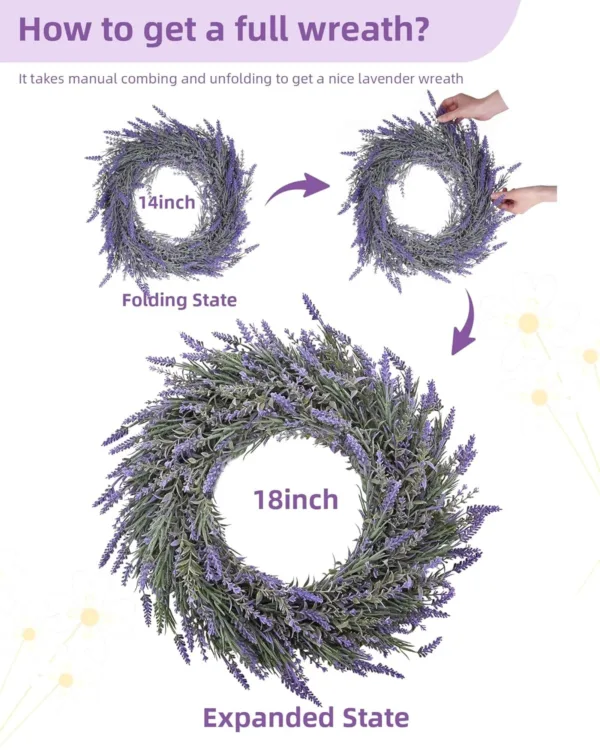 lavender wreath front door 2