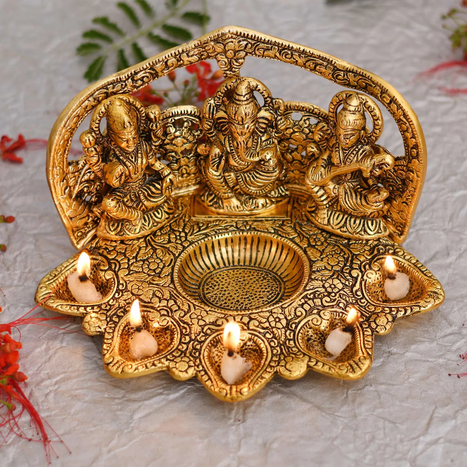 laxmi ganesh saraswati diya 1