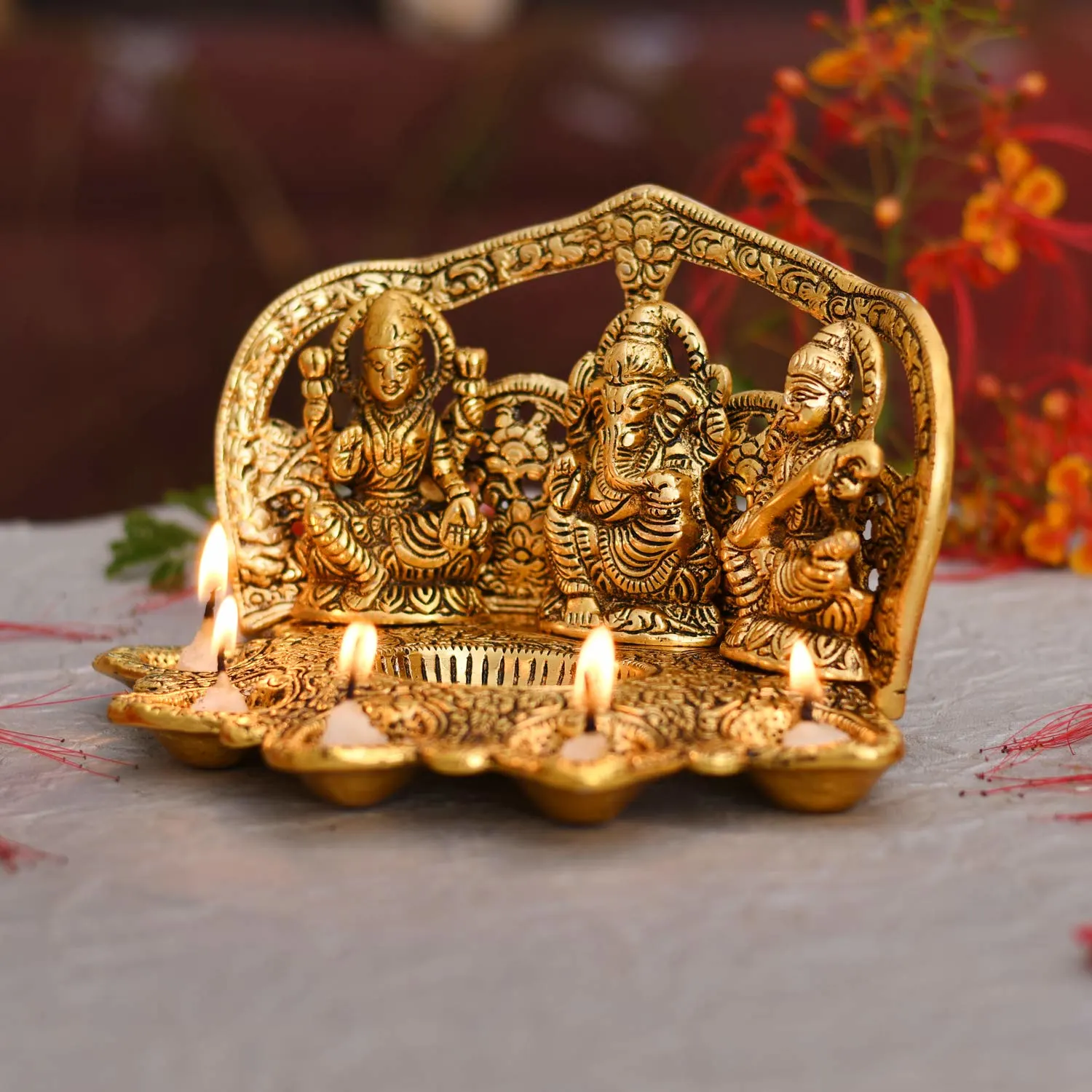 laxmi ganesh saraswati diya 2