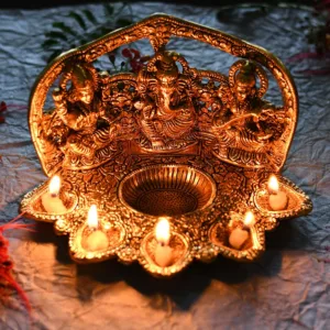laxmi ganesh saraswati diya 5