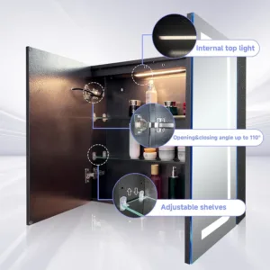 led bathroom mirror cabinet 5