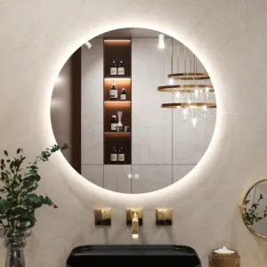 led bathroom mirror round 1