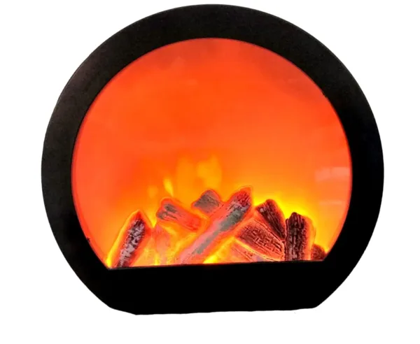 led fireplace lantern 1