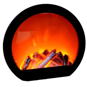 led fireplace lantern 2