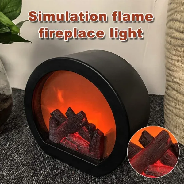led fireplace lantern 3