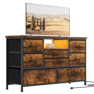 led tv stand dresser 1