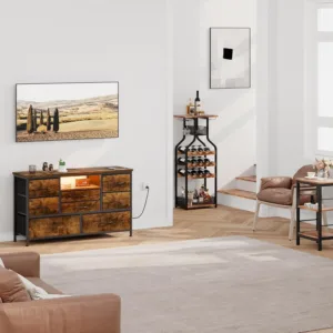 led tv stand dresser 7