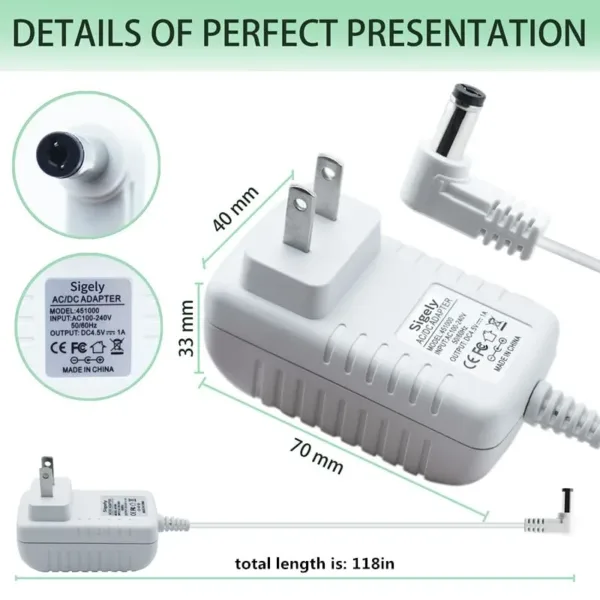 lemax 4.5v power adapter 2