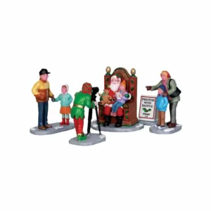 lemax village photos santa 2