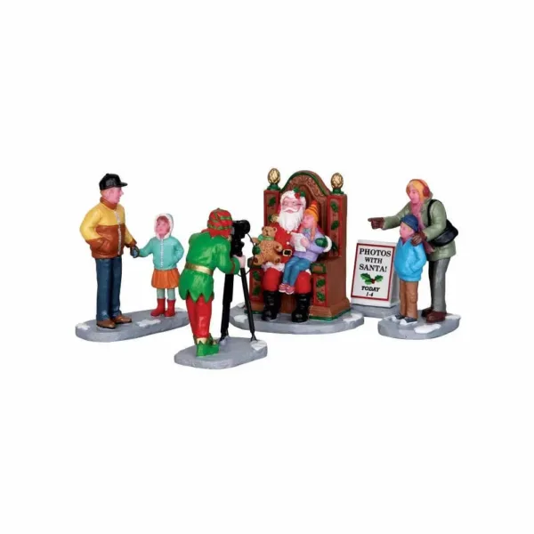 lemax village photos santa 2