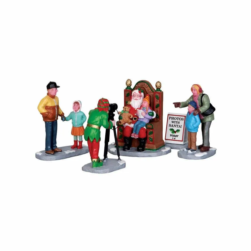 lemax village photos santa 2